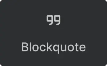 Element blockquote