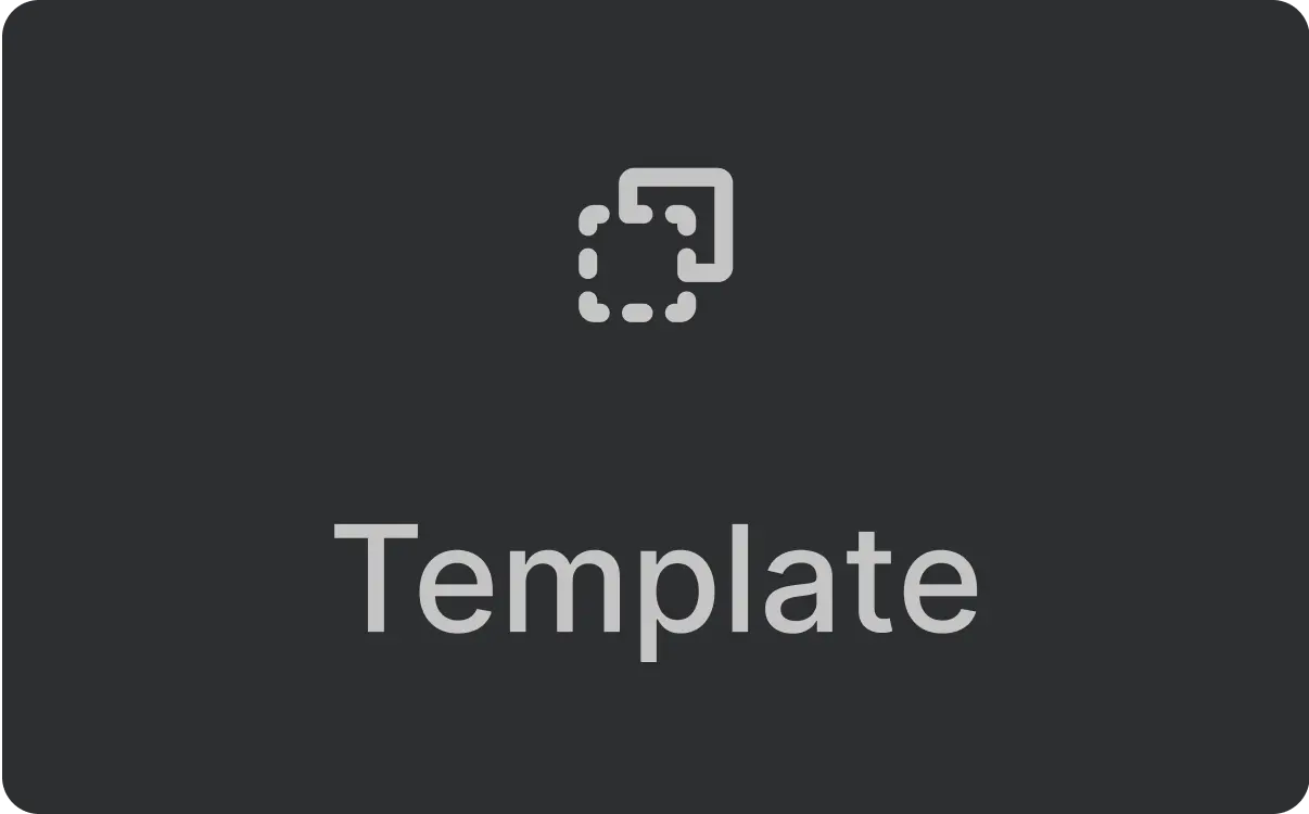 Element template