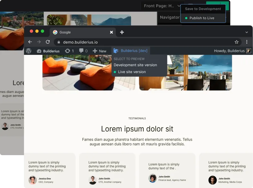 Risk Free Development