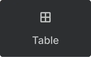 Table