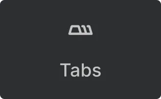 Tabs